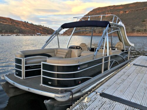 Colorado XT Pontoon Boat – Full Day Rental (8Hrs) – Buckhorn Ridge